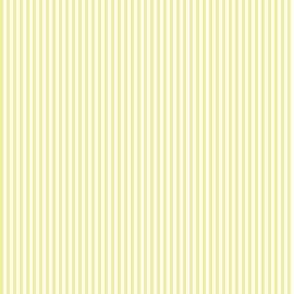 Candy Stripes Yellow Ribbon on White