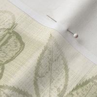 botanical neutral green grain jumbo