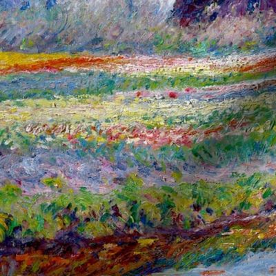 TULIP FIELDS - CLAUDE MONET