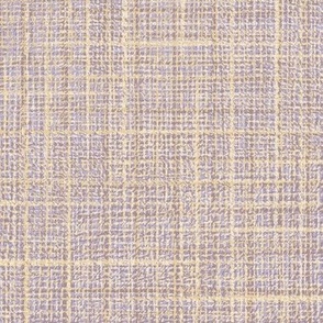 Coarse canvas texture- neutral and light periwinkle hue - background of pastel pockets