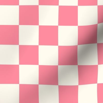 Pink Checkered Pattern - Small