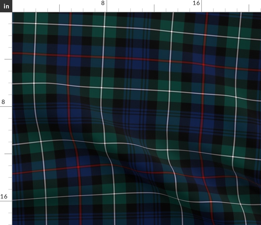 Mackenzie tartan, 10.25" modern colors