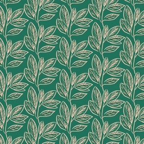 Lush Tropical Leaves DH