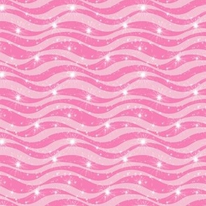 Ride The Wave Stripe Pink Small Scale