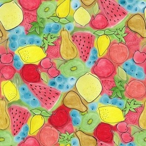 Summer Fruit Abstract PB00041-1