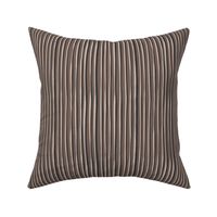 Organic hand painted stripe__thin stripe light on darker brown