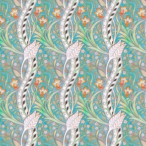 William Morris wallpaper 