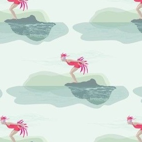 Flamingo diver-01
