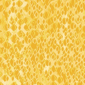 yellow abstract diamond pattern