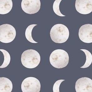 Nightlife moons in gray