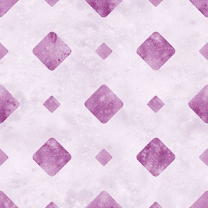 (large) Geometric Watercolour II - pink