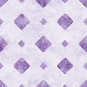 (small) Geometric Watercolour II - purple