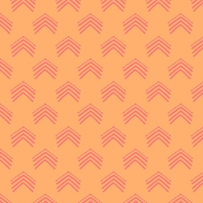 Boho Desert-Arrows-Pink Orange 600pc