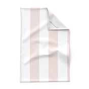 Blush and white Cabana Stripe