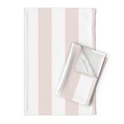 Blush and white Cabana Stripe