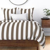 whitall brown and white Cabana Stripe