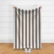 whitall brown and white Cabana Stripe