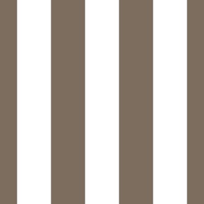whitall brown and white Cabana Stripe