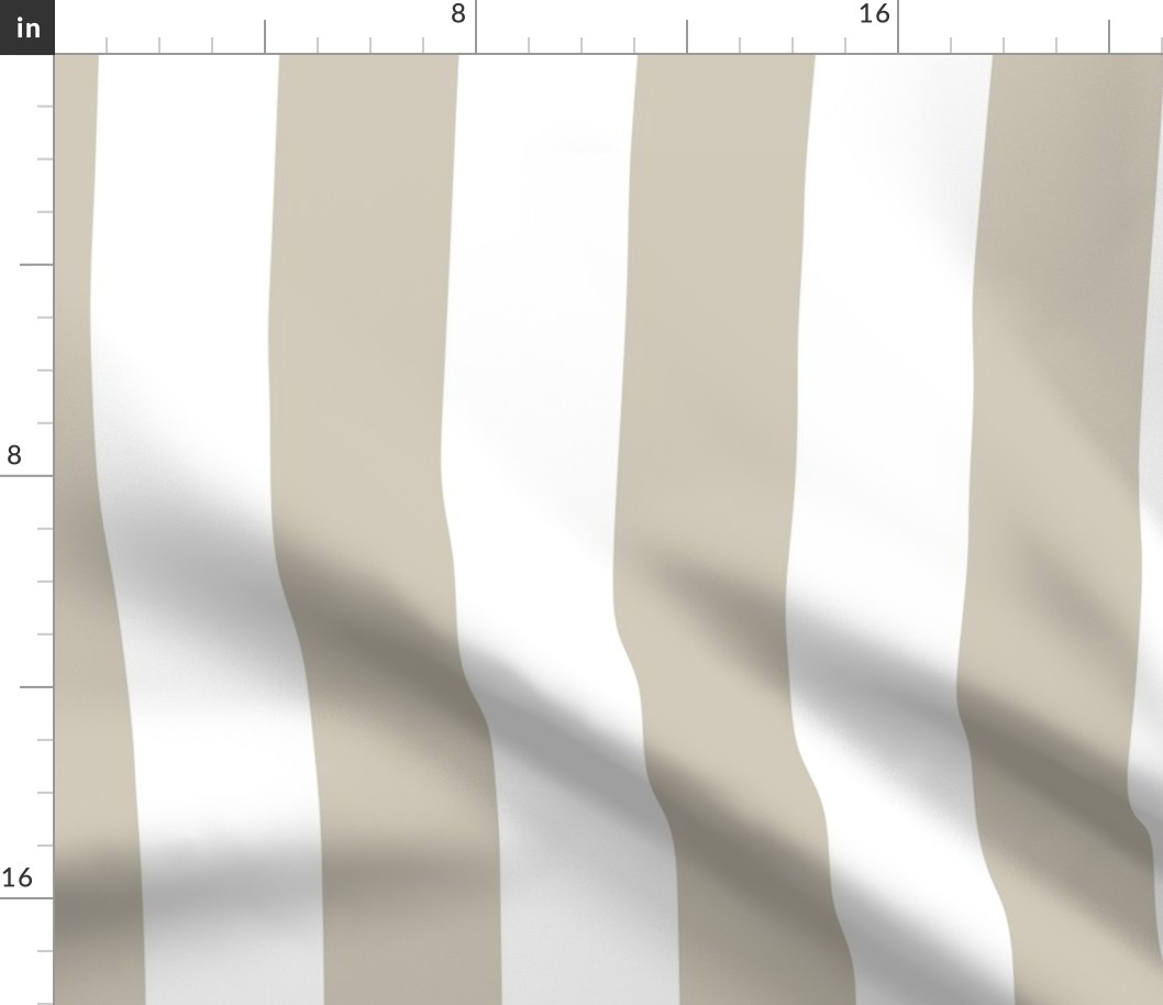 nuetral and white Cabana Stripe 