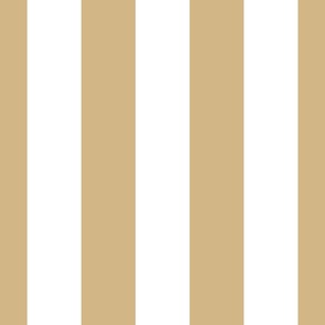 caramel and white Cabana Stripe