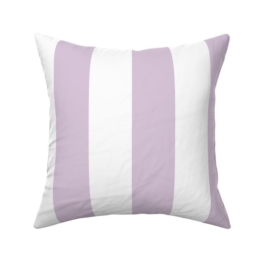 lilac and white Cabana Stripe