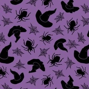 (small) Witch's attic purple background