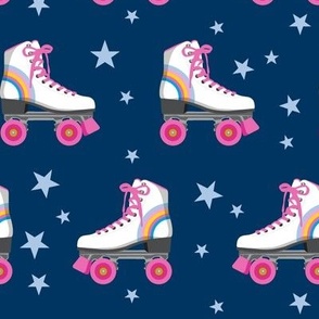 Roller Rink (Rainbows on Huckleberry) || roller skates & stars