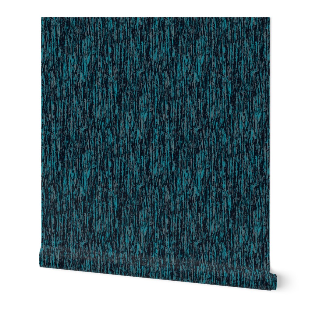 Solid Blue Plain Blue Grasscloth Texture Subtle Modern Abstract Graphite Black Gray 11161E Slate Gray 697A7E and Lagoon Blue 2F909F