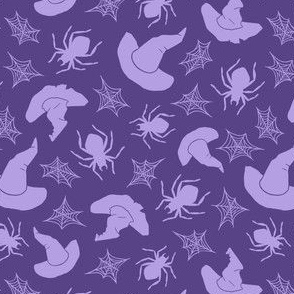 (small) Witch's attic dark violet background