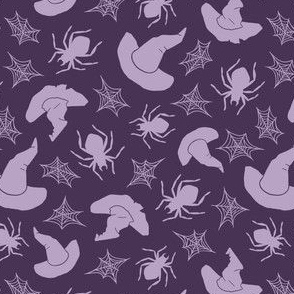 (small) Witch's attic plum background