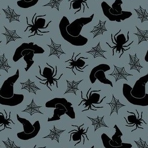 (small) Witch's attic grey background