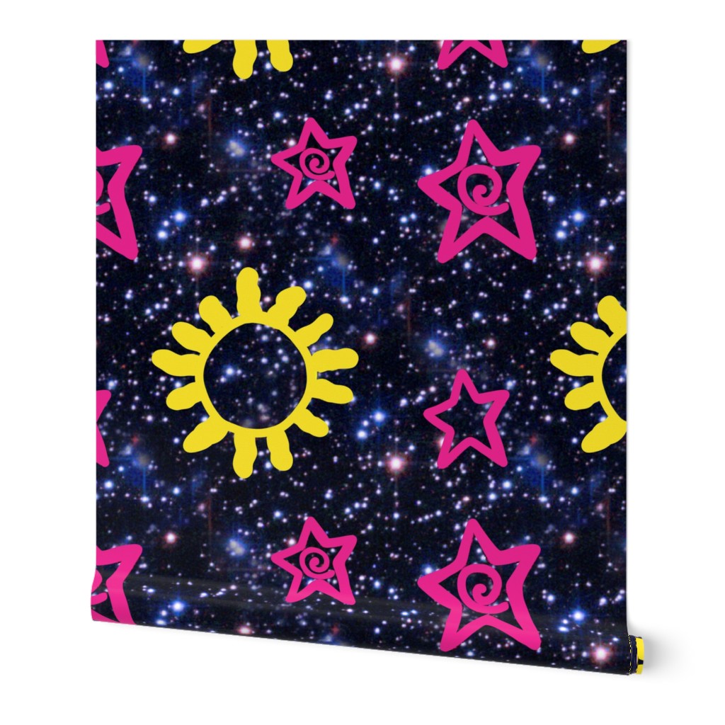 Space Doodles | Sun & Stars Galaxy 