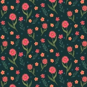 Small Flowers Fabric, Wallpaper and Home Decor | Spoonflower