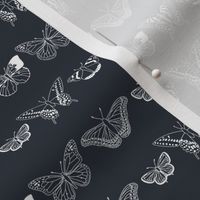 Butterfly Outline - Mini Midnight