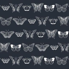 Butterfly Outline - Mini Midnight