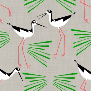 Pocketful of Stilt Birds (Large)