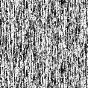 Black and White Grasscloth Texture Bold Modern Abstract Black 000000 and White FFFFFF