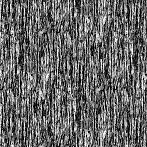 Black and White Grasscloth Texture Bold Modern Abstract Black 000000 and White FFFFFF reverse