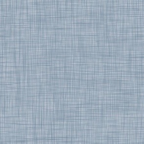 Pastel Blue {Modern Linen Texture} Muted Blue Classic Faux Texture Linen Look