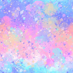 pastel splatter paint - XL