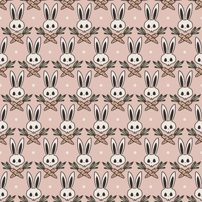 Large Scale - Bunny Crossbones Pink