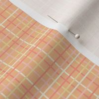 Crosshatch Plaid - Warm tone, Large Scale