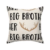 XL Scale - Big Brother Antlers Beige