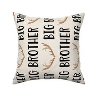 Large Scale - Big Brother Antlers Beige BG Rotated