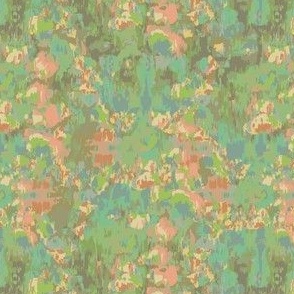 Highland hedgerows salmon pink and lime green-01