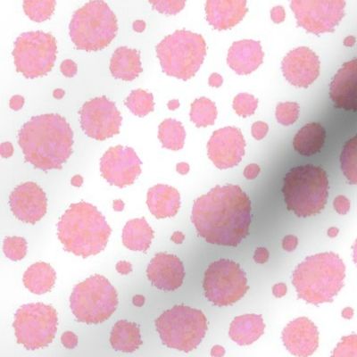 Pink Floofy Dots