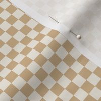 Checkerboard - Tan - Small Scale