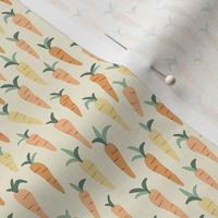 Carrot Patch - Cream, Small Scale