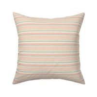 Spring Doodle Stripe - Blush, Small Scale
