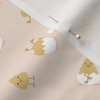 Silly Chicks - Blush, Medium Scale